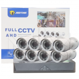 007 FULL CCTV AHD Комплект с 8-ми IP-видеокамер