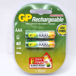 105 Батарейка GP RCHARGEABLE AAA 950mAh