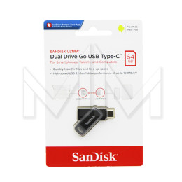 031 Флешка 64GB "Sandisk USB to TYPE-C" USB3.0