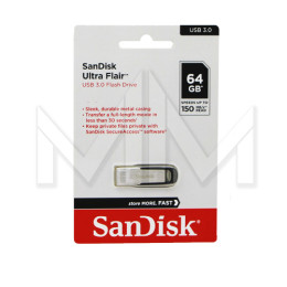 030 Флешка 64GB "Sandisk Ultra Flair" USB3.0